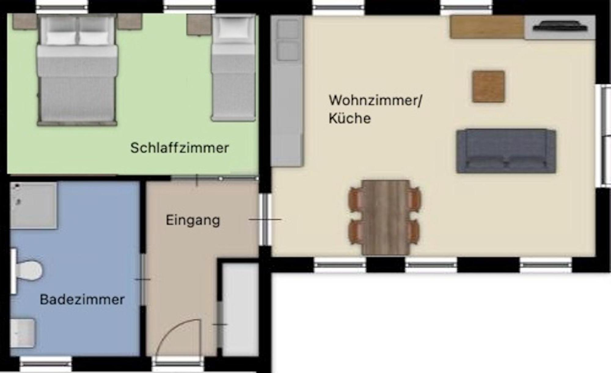 Aeuchen Am Rosenthal Apartamento Monschau Quarto foto